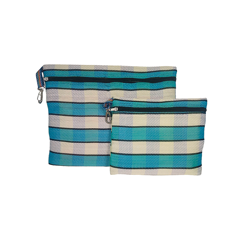 Pochettes en plastique recyclé