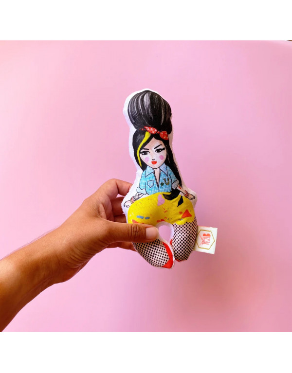 Hochet bébé AMY yellow