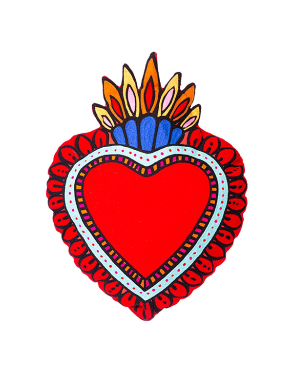 Coussin MILAGRO COEUR Rouge