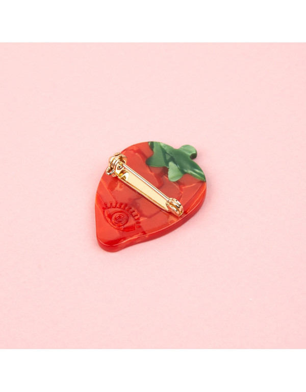 Broche FRAISE