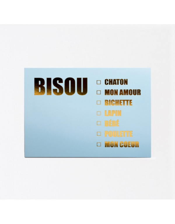 Carte BISOU