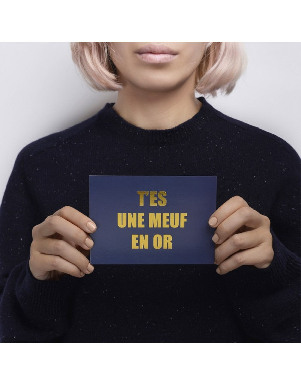 Carte MEUF EN OR