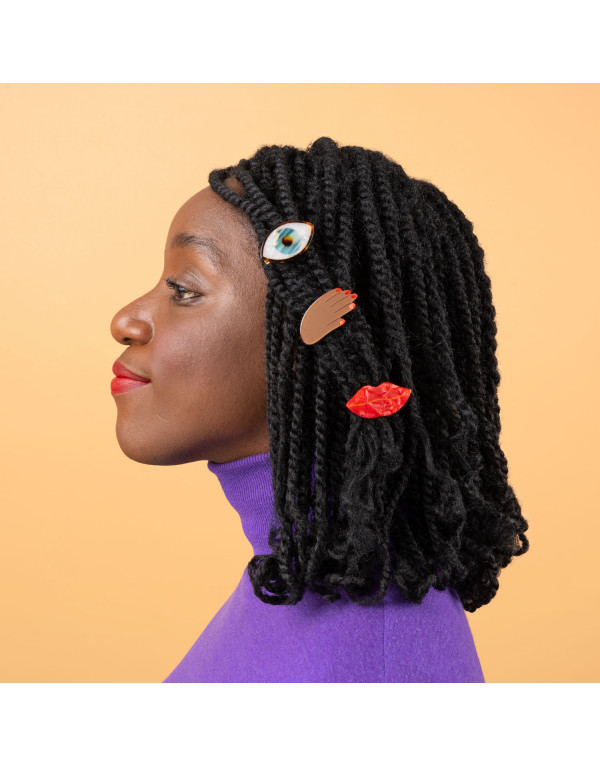 Barrette MAIN NOIR