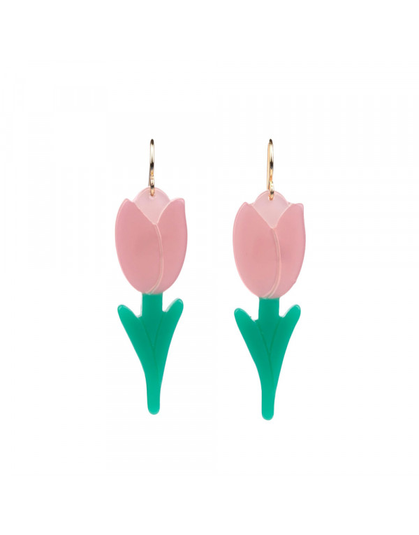 Boucles d'oreille TULIPE