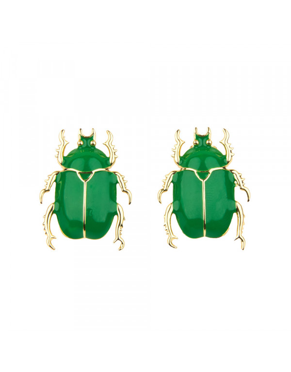 Boucles d'oreilles SCARABEE