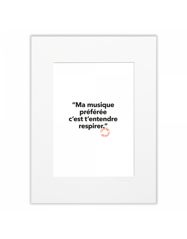Carte MA MUSIQUE PREFEREE
