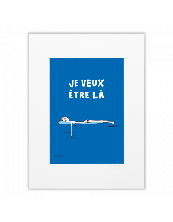 Carte JE VEUX ETRE LA