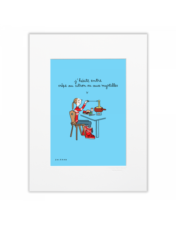Carte SKI CREPE RACLETTE
