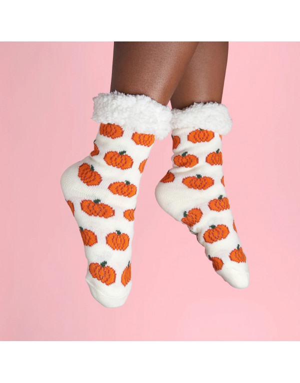 Chaussons CITROUILLE