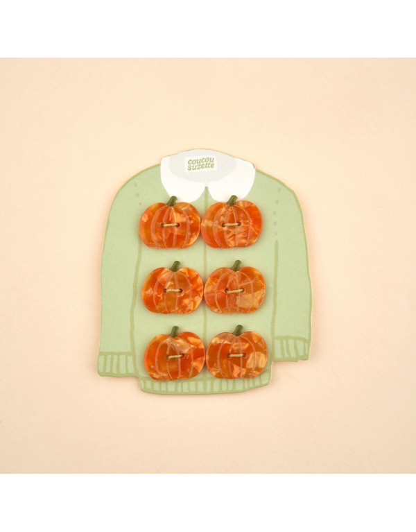Kit Boutons CITROUILLE