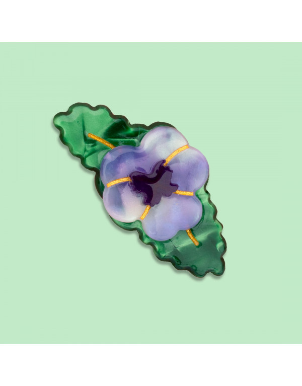 Barrette PENSEE MAUVE