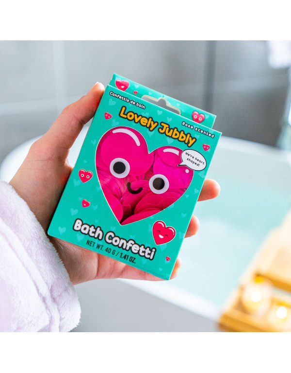 confettis pour le bain COEUR