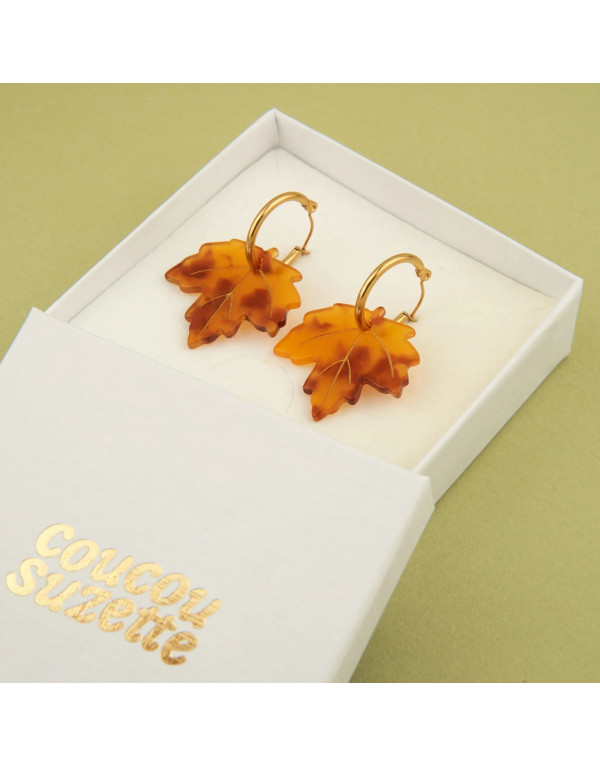 Boucles d'oreilles FEUILLE...