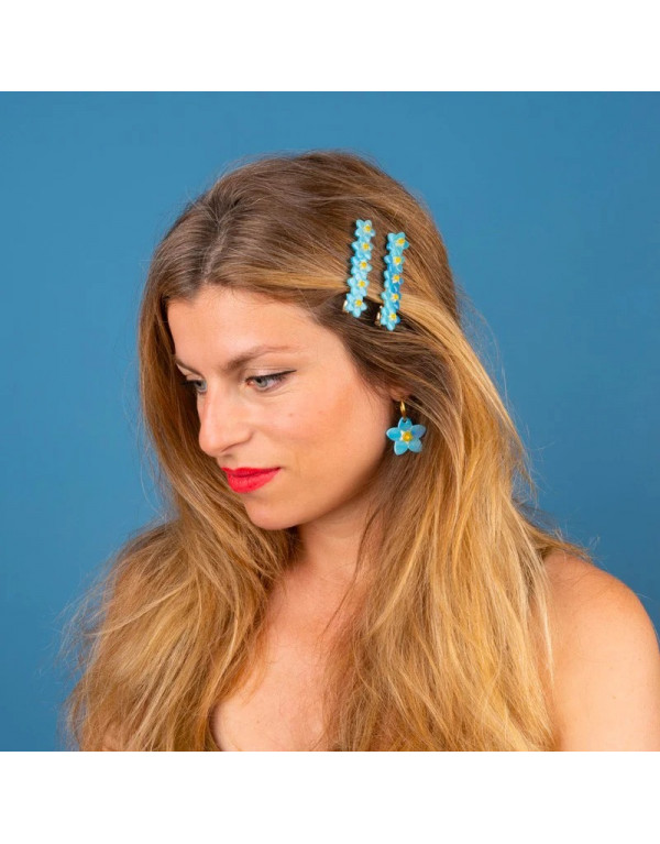 Boucles d'oreilles MYOSOTIS