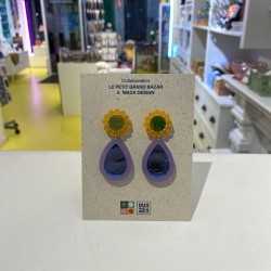 Boucles d'oreilles WAZA DESIGN