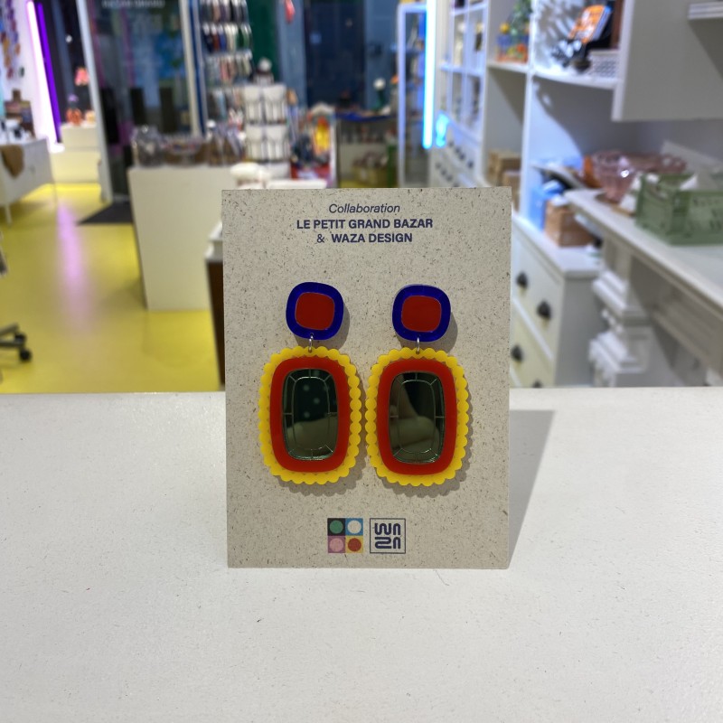 Boucles d'oreilles WAZA DESIGN