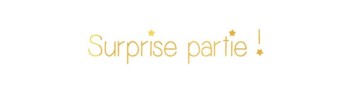 SURPRISE PARTIE!